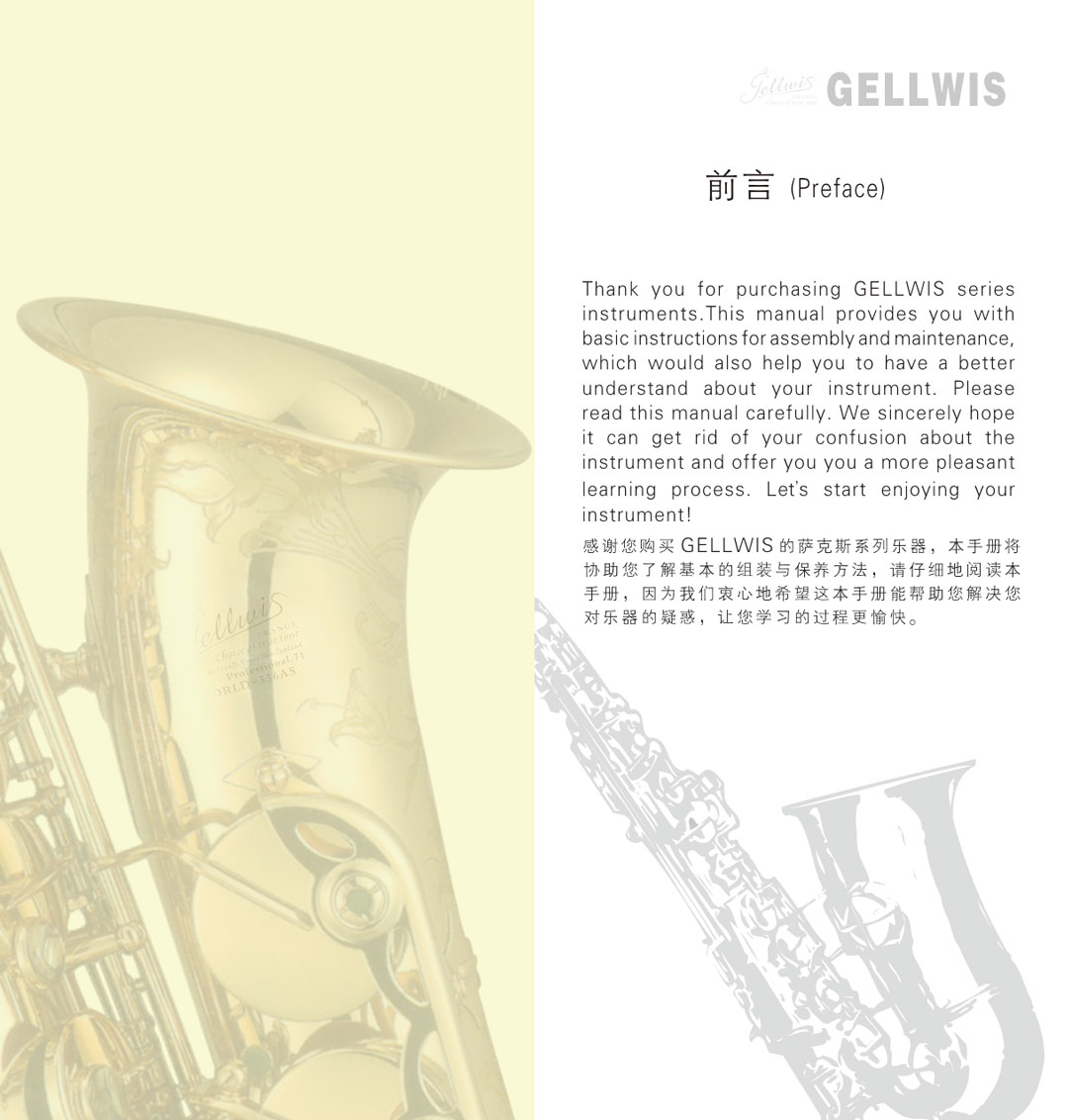 杰爾威斯薩克斯保養手冊圖片_1