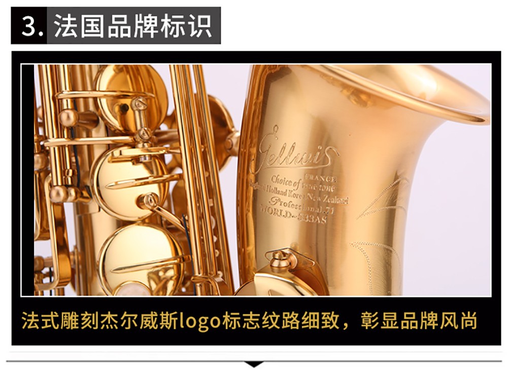 533AS沙金中音薩克斯logo 533AS沙金中音薩克斯logo